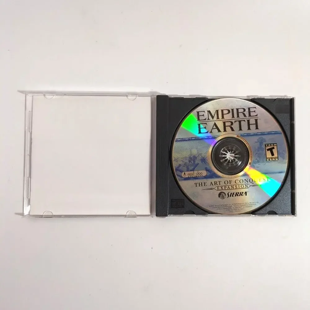 Empire Earth The Art of Conquest Expansion PC Video Game RTS Multiplayer